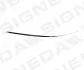 Молдінг бампера MERCEDES BENZ (C-KL W204), 07 - 11 Signeda PBZ04063MAL (фото 1)
