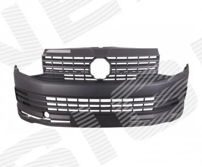 Бампер передній VW TRANSPORTER T6, 15 - Signeda PVG04281BA