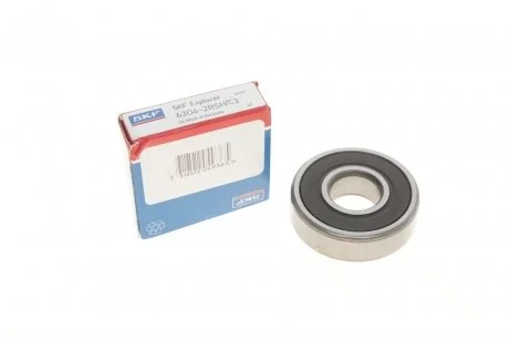Підшипник 20x52x15 SKF 6304-2RSH/C3 (фото 1)