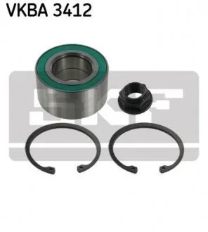 Подшипник ступицы, комплект SAAB 900/9-3/9-5 "F "2,0/2,3L "85>> SKF VKBA 3412