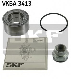 FIAT Подшипник передней ступицы PUNTO 55 1.1 93- SKF VKBA 3413 (фото 1)