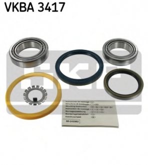 Ремень ГРМ SKF VKBA 3417