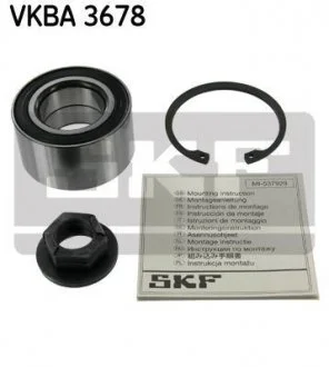 Подшипник ступицы, комплект FORD Ka "F "1,0/1,6L "96-08 SKF VKBA 3678