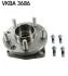 SKF JAGUAR Подшипник задн. ступицы X-TYPE -09 VKBA 3686