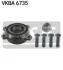 SKF VW Подшипник задн.ступицы с ABS Touareg 10- VKBA 6735