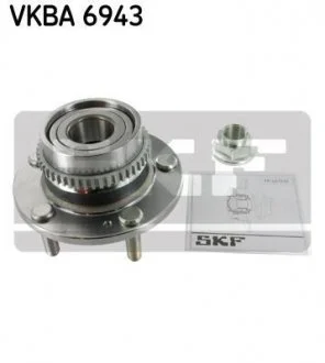 Ступиця HYUNDAI/KIA Tucson/Sportage 4WD &quot;R &quot;04-10 SKF VKBA 6943 (фото 1)