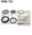 VOLVO Подшипник передней ступицы 740 84-87 SKF VKBA 732 (фото 1)