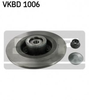 Тормозной диск с подшипником SKF VKBD 1006 (фото 1)