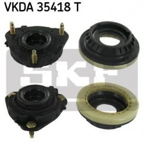 FORD К-кт. (2шт.) подушка переднего амортизатора + подшипником Mondeo ||| 00 SKF VKDA 35418 T (фото 1)