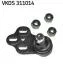 SKF VW Шаровая опора прав. AUDI 80 91- VKDS 311014