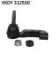 SKF JEEP Наконечник рулевой лев.Cherokee -08 VKDY 312500