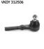 SKF  JEEP Наконечник рулевой тяги прав.Cherokee,Grand Cherokee 86-,Wrangler II 96- VKDY 312506