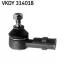 SKF FORD Наконечник рул тяги лев/прав Fiesta 94- VKDY 314018