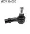 SKF FORD Наконечник рулевой прав. Fiesta 95- MAZDA 121 96- VKDY 314020