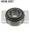 Подшипник пер. ступицы (наруж.) DB609-814, Vario (25x52x22) SKF VKHB 2057 (фото 1)