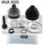 ШРКШ зовн. VW T4 1.8 90-92, 1.9D/2.0/2.4D/2.5 90- Ch.70-M-000001-70-R-136290, 1.9TD 92- Ch.70-P-032051-70-R-136290 A:38/F:33/X/ABS:48 VKJA 3020