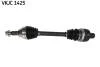 SKF OPEL піввісь прав. L=616mm L2=656mm 30/34 зуб. VECTRA C (Z02) 1.9 CDTI (F69) 05-08, VECTRA C (Z02) 1.9 CDTI 04-08 VKJC 1425