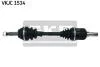 SKF OPEL Полуось левая Combo 01-, Corsa C 00- (без ABS) VKJC 1534