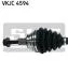 VW Полуось левая Golf V 1.9TDI (6 КПП) SKF VKJC 4594 (фото 2)