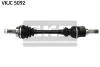 SKF CITROEN Полуось лев.L=590mm 25/24 зуб.Berlingo,Xsara,ZX,Peugeot 305 VKJC 5092