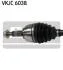 Полуось SKF VKJC 6038 (фото 2)