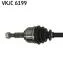 Приводной вал RENAULT Megane III &quot;L &quot;12-17 SKF VKJC 6199 (фото 2)