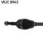 Напіввісь SKF VKJC 8943 (фото 2)