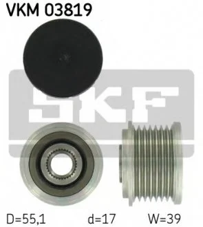 Механизм свободного хода генератора SKF VKM 03819