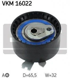Ролик ремня ГРМ натяжной DACIA/NISSAN/RENAULT Duster/Logan/Sandero/Kangoo/Megane "1,4/1,6L "97>> SKF VKM 16022