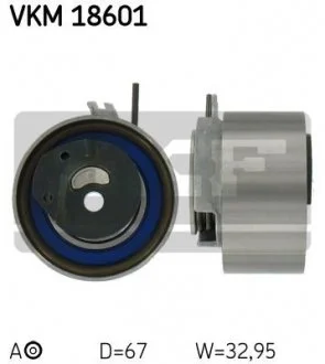 Ролик ременя ГРМ натяжний CHRYSLER/JEEP Voyager/Cherokee "2,5/2,8L "00-09 SKF VKM18601