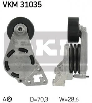 VW Натяжитель ремня Skoda Fabia,Polo,Ibiza 1.4 TDI SKF VKM 31035