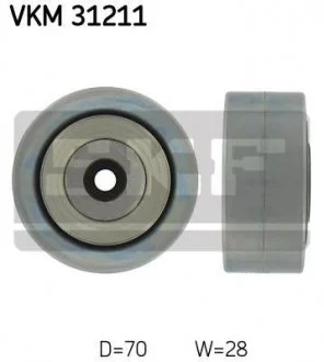 Ролик модуля натяжителя ремня SKF VKM 31211 (фото 1)