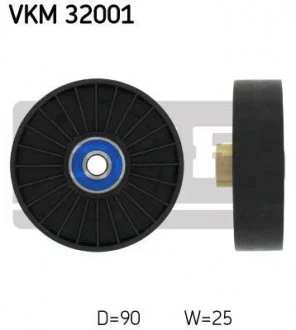 Натяжной ролик, поликлинового ремня SKF VKM 32001