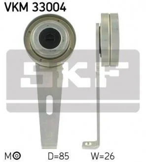 Ролик поликлинового ремня натяжной 1.9D ci Fiat Scudo 95-07 SKF VKM33004