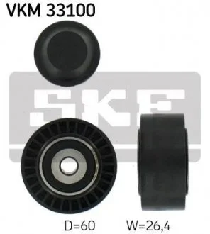 Фото паразитный / ведущий ролик, поликлиновой ремень SKF VKM 33100 Паразитный / ведущий ролик, поликлиновой ремень SKF VKM 33100