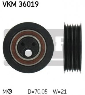 Ролик натяжной RENAULT Laguna "2,2L "93-01 SKF VKM 36019