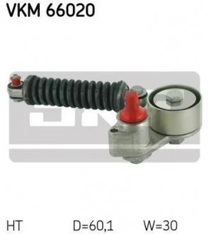 Натяжний ролик, полікліновий ремінь SKF VKM 66020
