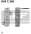 SKF TOYOTA Ролик ГРМ Hilux II 2,5-3,0 01-. Land Cruiser 2,7-3,0 93-. VKM 71809