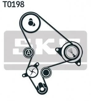 Ремкомплект ГРМ CITROEN/PEUGEOT Jumper/Boxer &quot;2,2HDi &quot;02&gt;&gt; SKF VKMA 03266 (фото 1)