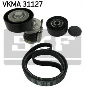 Комплект поликлиновый (ремень+ролики)) SKF VKMA 31127