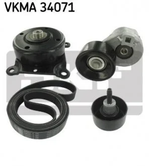 Роликовый модуль натяжителя ремня (ролик, ремень) SKF VKMA 34071 (фото 1)