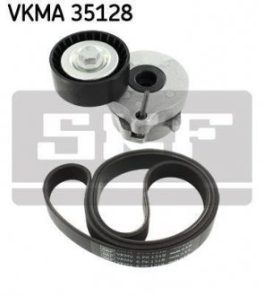 Поликлиновой ременный комплект SKF VKMA 35128 (фото 1)