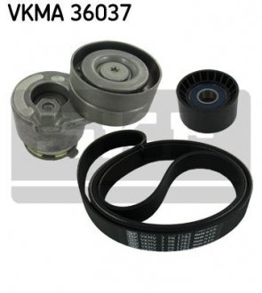Комплект доріжкових пасків SKF VKMA 36037 (фото 1)