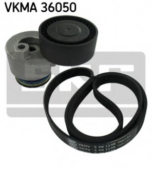 Поликлиновой ременный комплект SKF VKMA 36050 (фото 1)