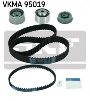 Комплект ГРМ (ремінь+ролик))) SKF VKMA 95019 (фото 1)