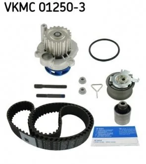 VW Ремкомплект ГРМ с помпой воды Polo 1,4-1,9TDI 01-, SKODA Fabia 1,9TDI SKF VKMC 01250-3