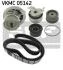 SKF OPEL К-т ременя грм з роликами и помпою Astra G 2.0  00-, Astra H 2.0 04- VKMC 05142