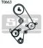 Ремкомплект ГРМ + помпа TOYOTA Avensis/Camry/CarinaE/Celica/Picnic/RAV4 &quot;2,0-2,2 &quot;85-01 SKF VKMC91003 (фото 3)