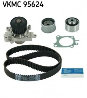 Водяний насос + комплект зубчастого ременя SKF VKMC 95624 (фото 1)