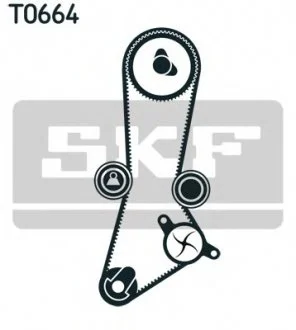 Водяной насос + комплект ремня зубчатого SKF VKMC 95660-1